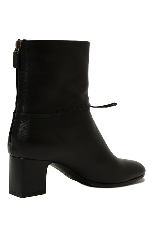 Кожаные ботильоны Mariel Loro Piana FAL2952 Чёрный  FAL2952 Фото 5