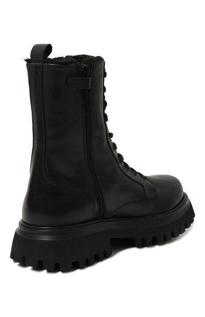 Кожаные ботинки DOLCE & GABBANA, арт. DA5186/A1048/37-39, фото 3