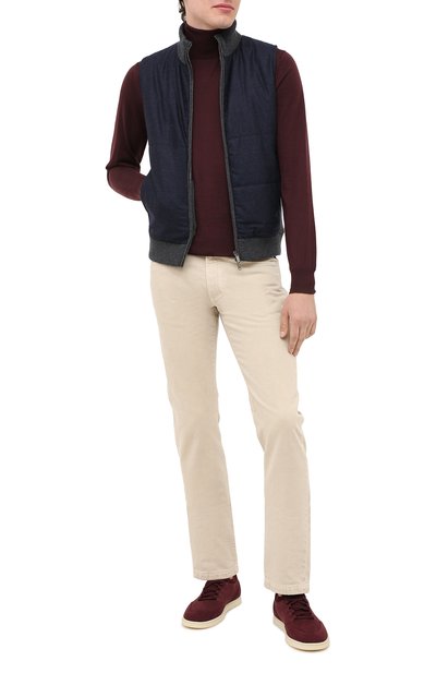 Кожаные кеды soho walk LORO PIANA, арт. FAL2899, фото 2