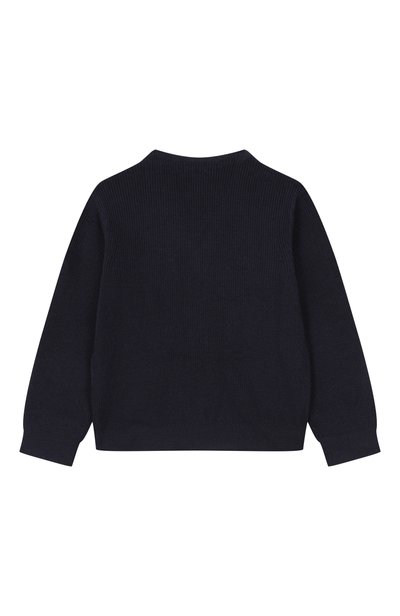 Кардиган из хлопка и шерсти EMPORIO ARMANI, арт. EB001685/AF27315, фото 2
