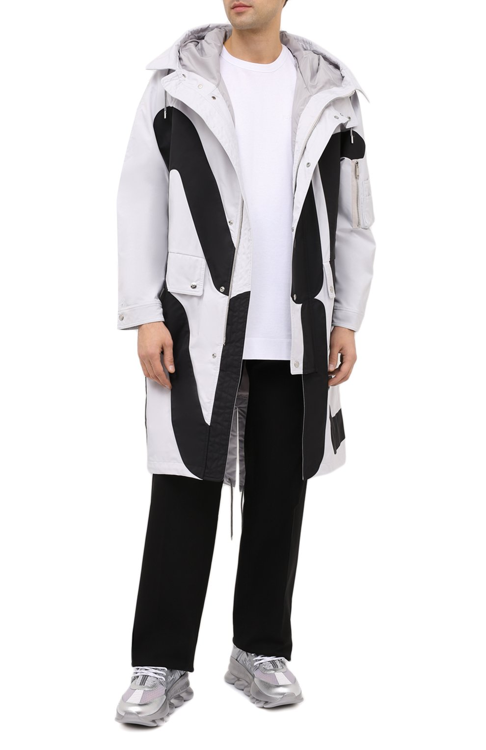 Комбинированные кроссовки chain reaction VERSACE, арт. DSU7071E/D10TCG, фото 2