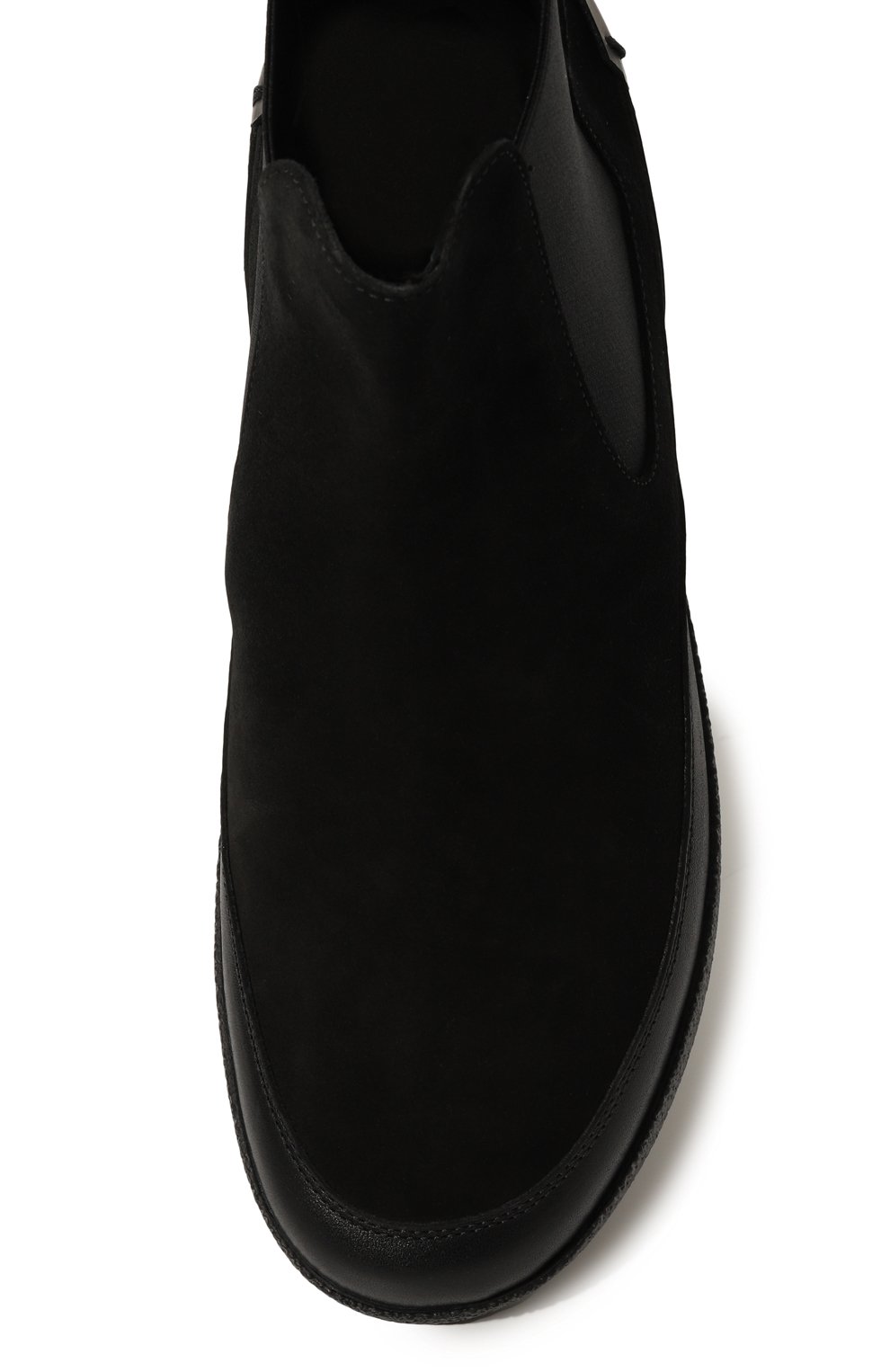 Замшевые челси VIC MATIE черного цвета по цене 48650 руб., арт. 1F8660U_E40BPBT001, фото 6 Замшевые челси VIC MATIE, арт. 1F8660U_E40BPBT001, фото 6