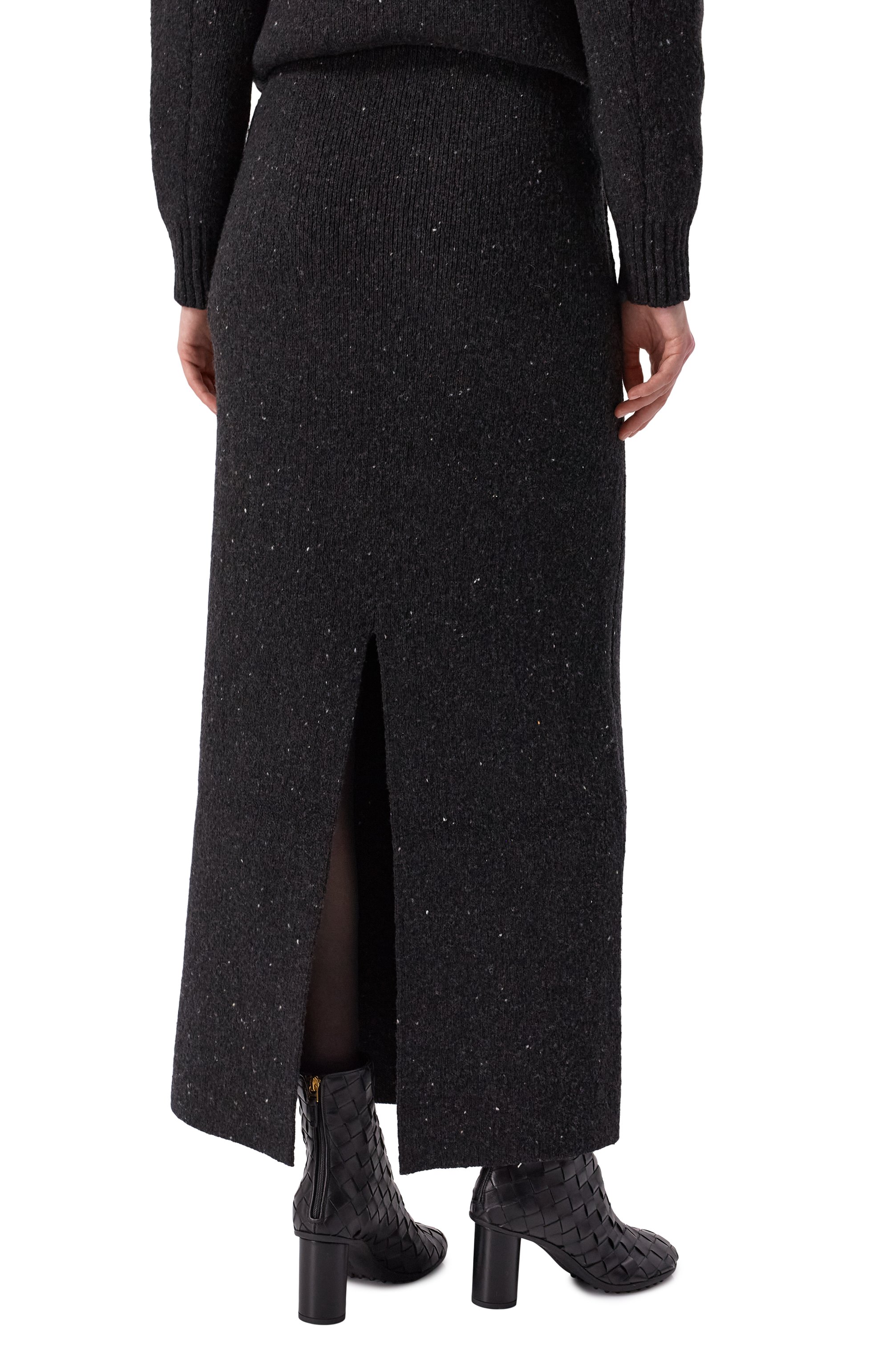 Юбка из шерсти и вискозы BOTTEGA VENETA, арт. 801950 V4TK0, фото 4