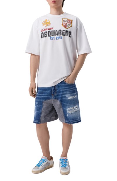 Джинсовые шорты DSQUARED2, арт. S74MU0930/D30011, фото 2