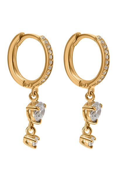 Серьги с топазом MOONKA, арт. ec-err-g-f, фото 3