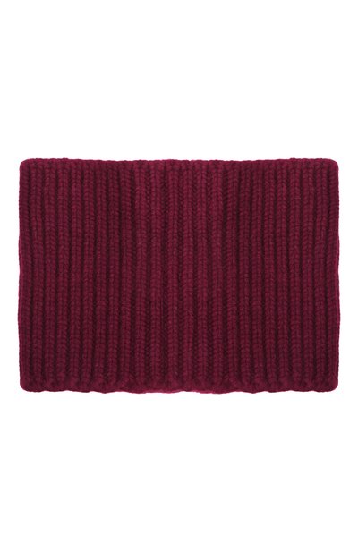 Кашемировый воротник SASUPHI бордового цвета по цене 42200 руб., арт. W25950M/WS, фото 3 Кашемировый воротник SASUPHI, арт. W25950M/WS, фото 3