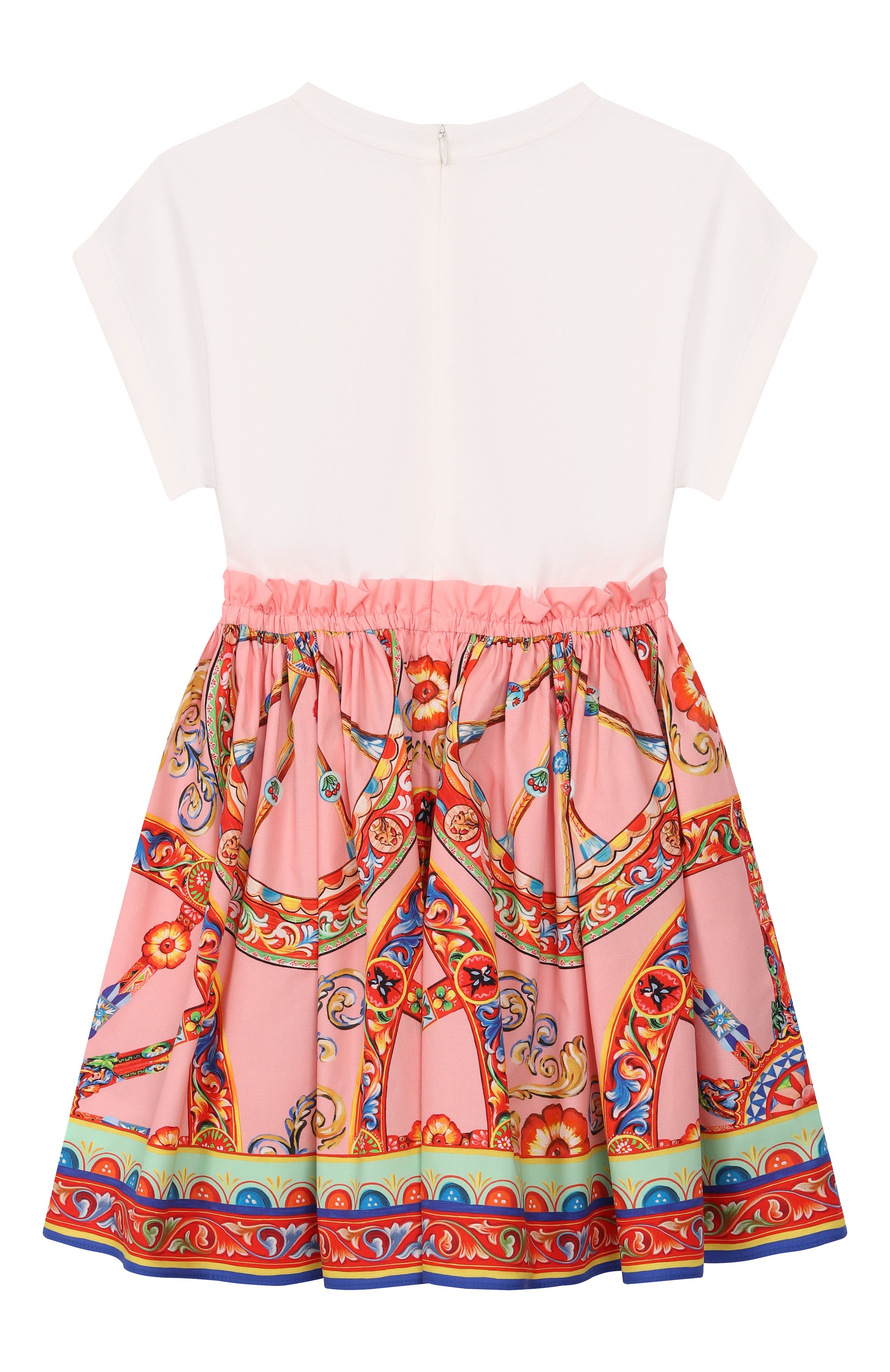 Хлопковое платье DOLCE & GABBANA, арт. L5JDAU/G7P5S_001, фото 2