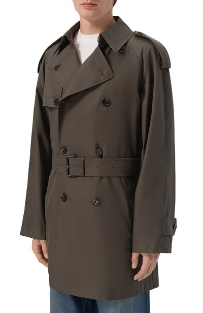 Хлопковый тренч BURBERRY, арт. 8127022, фото 3