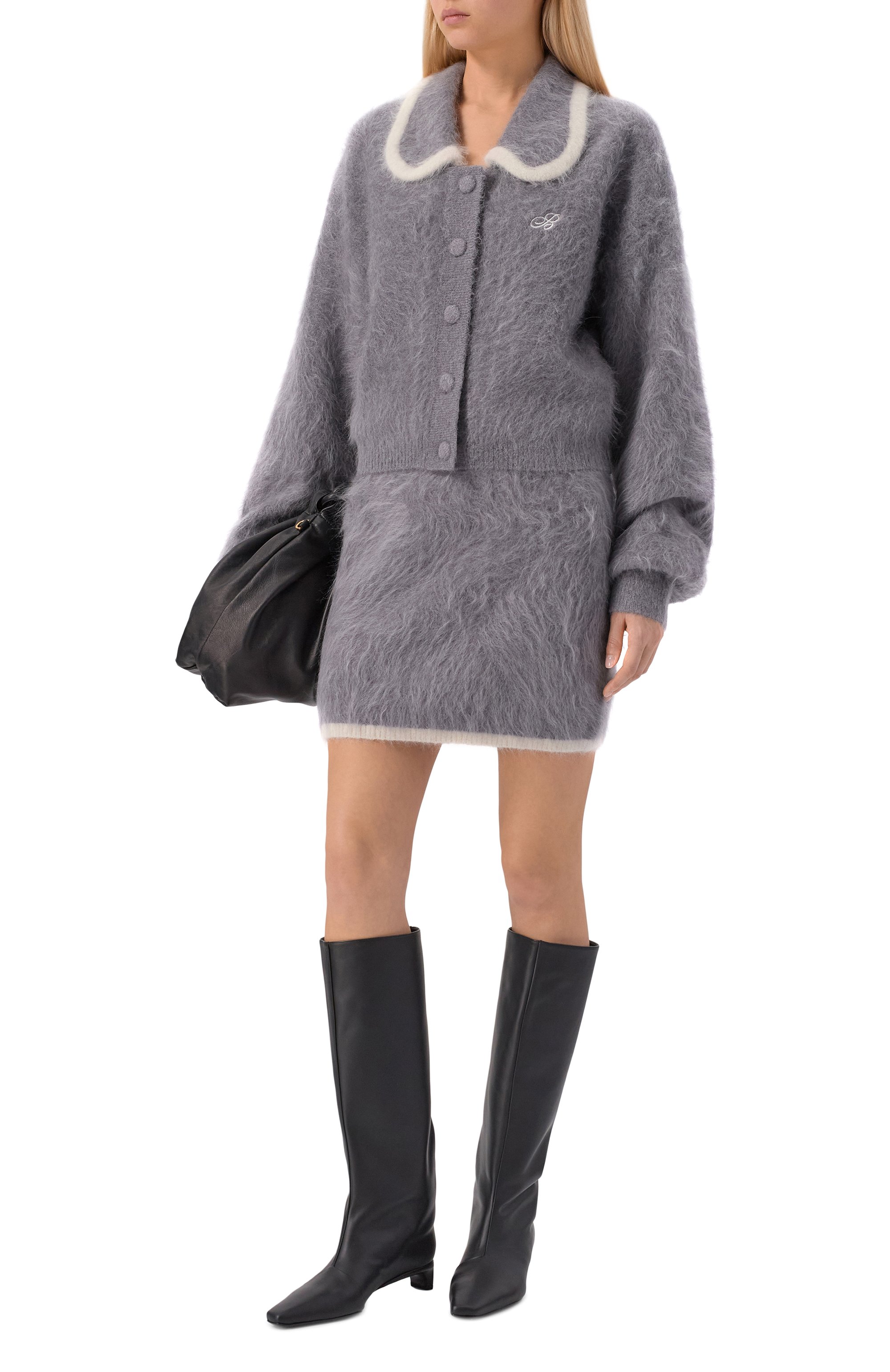 Шерстяная юбка BOTROIS, арт. SKU748439682, фото 2