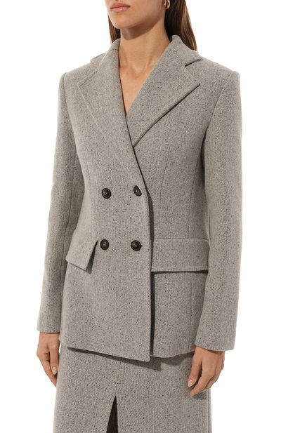 Жакет из шерсти и вискозы ERIKA CAVALLINI, арт. P4WG02, фото 3