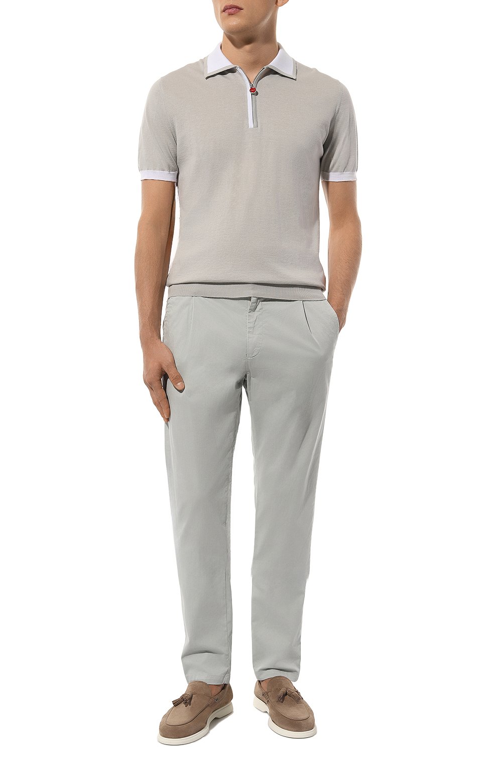 Хлопковое поло KITON, арт. UMK0571V1, фото 2