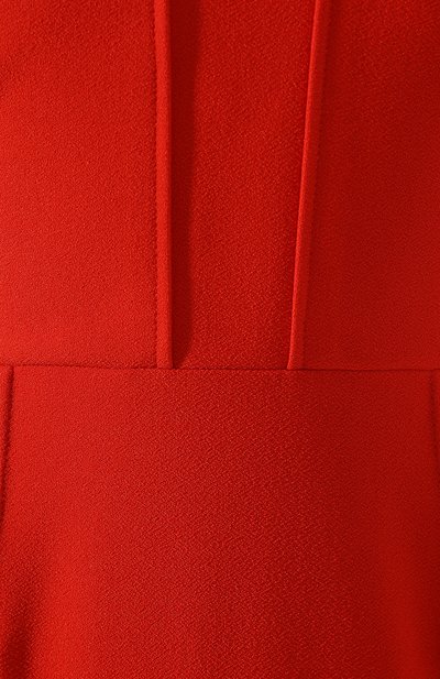 Приталенное платье-миди ROLAND MOURET красного цвета по цене 130500 руб., арт. PS19/S0510/F2196, фото 5 Приталенное платье-миди ROLAND MOURET, арт. PS19/S0510/F2196, фото 5