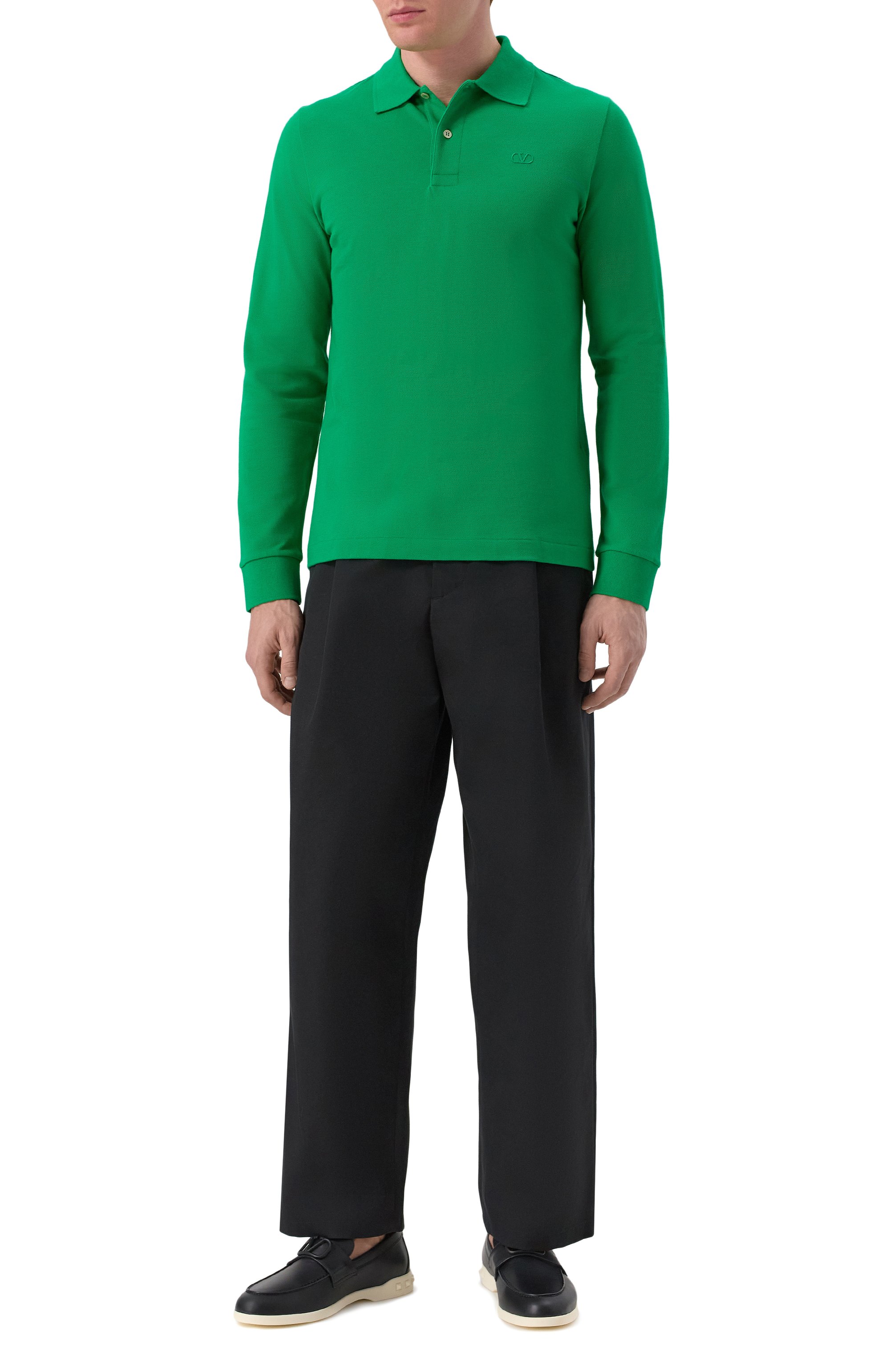 Кожаные лоферы leisure flows VALENTINO, арт. 6Y2S0I53/UHE, фото 2