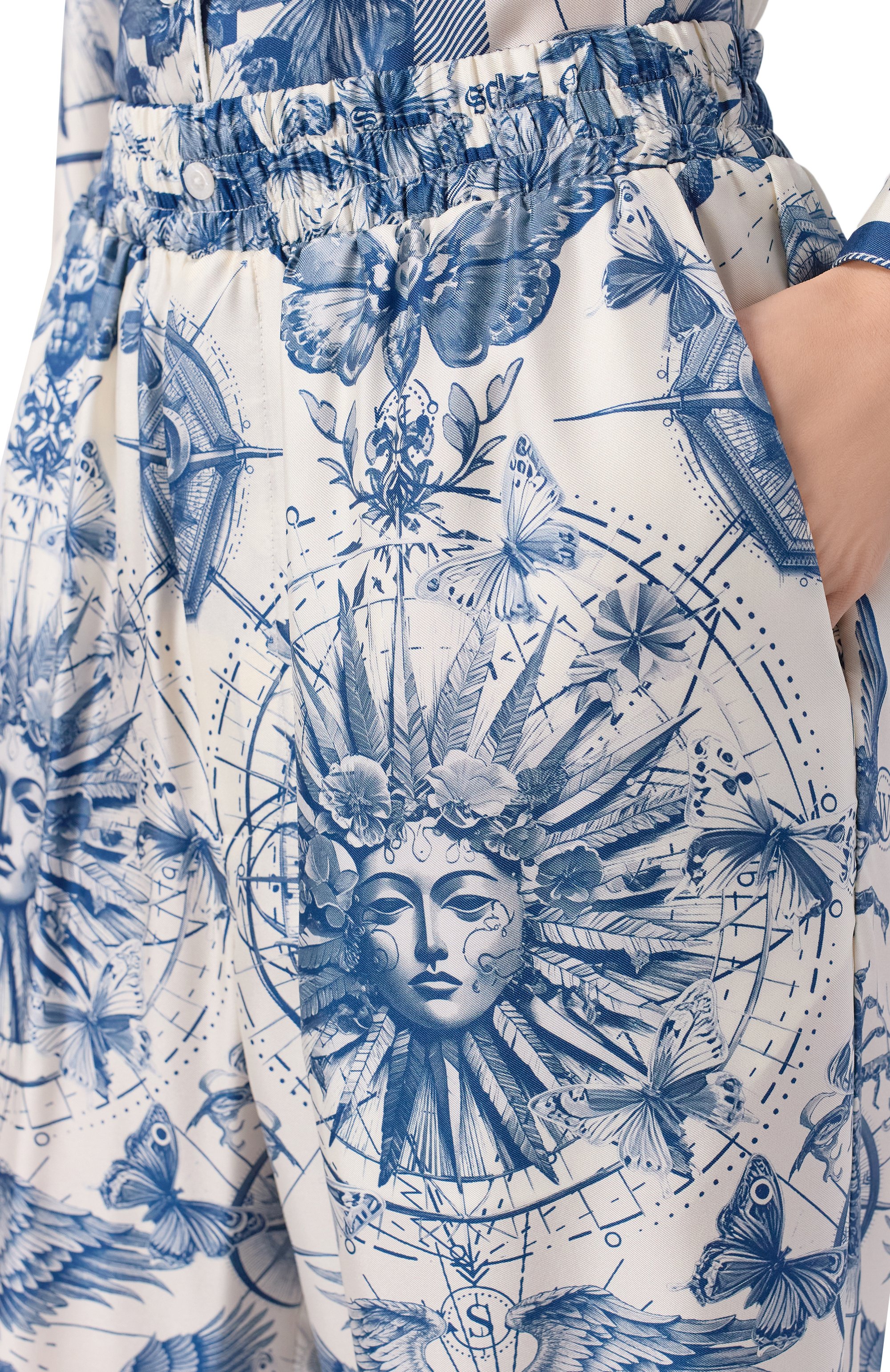 Шелковые брюки PHILIPP PLEIN, арт. SAFC WRT1665 PTE104N, фото 5