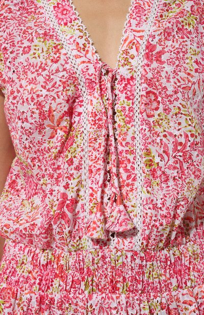 Хлопковое платье POUPETTE ST BARTH, а�рт. WANR24NZNWI, фото 5