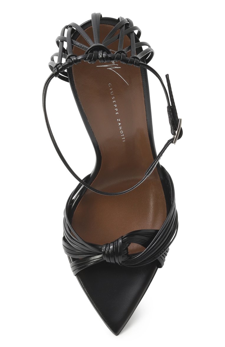 Кожаные босоножки intriigo knot 105 GIUSEPPE ZANOTTI DESIGN, арт. E500041, фото 1