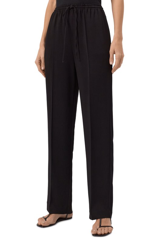 Брюки из вискозы ASCENO C0RE_B035F25 Чёрный  C0RE_B035F25 Фото 3