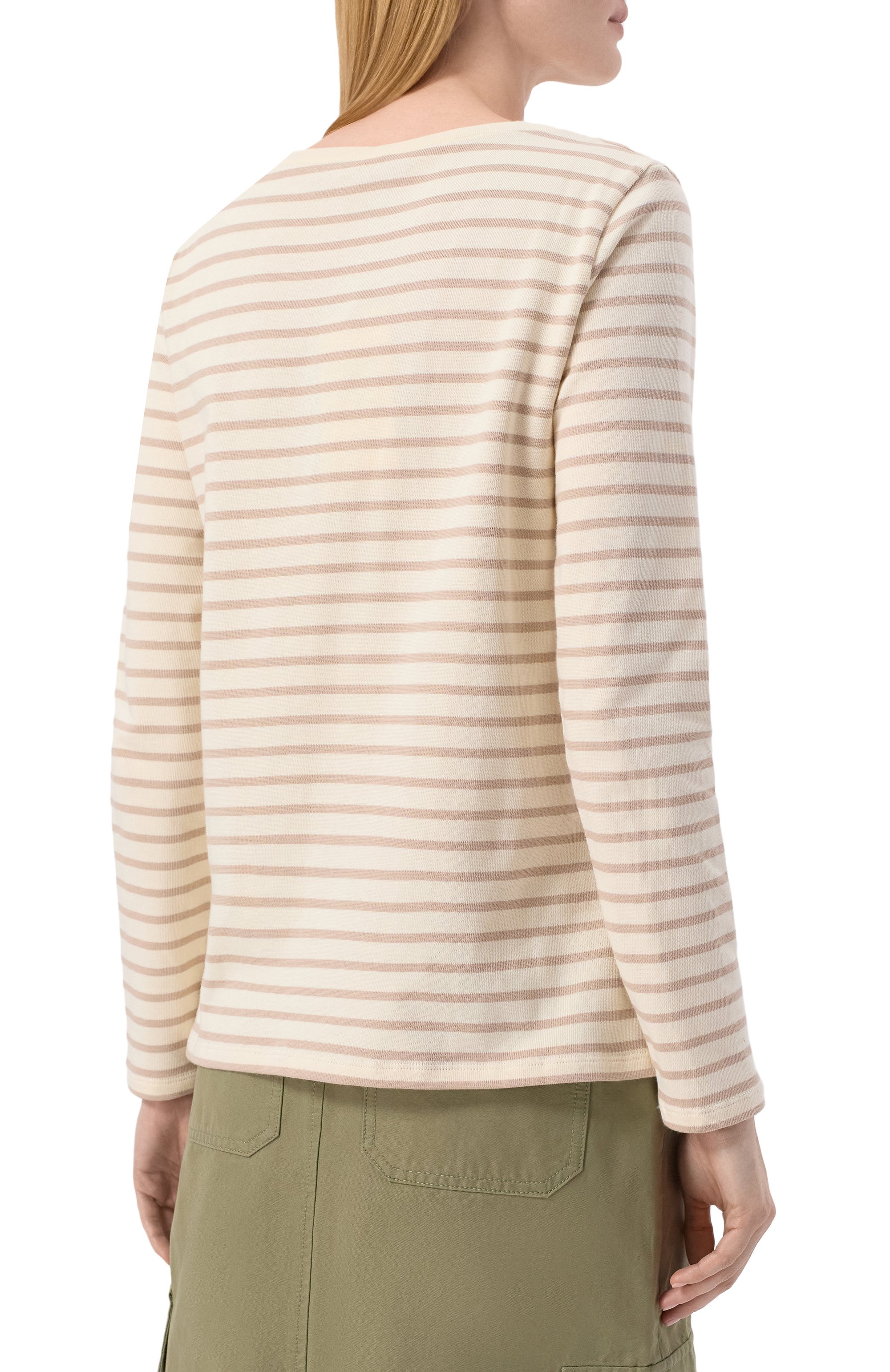 Хлопковый лонгслив WEEKEND MAX MARA, арт. ERASM0, фото 4