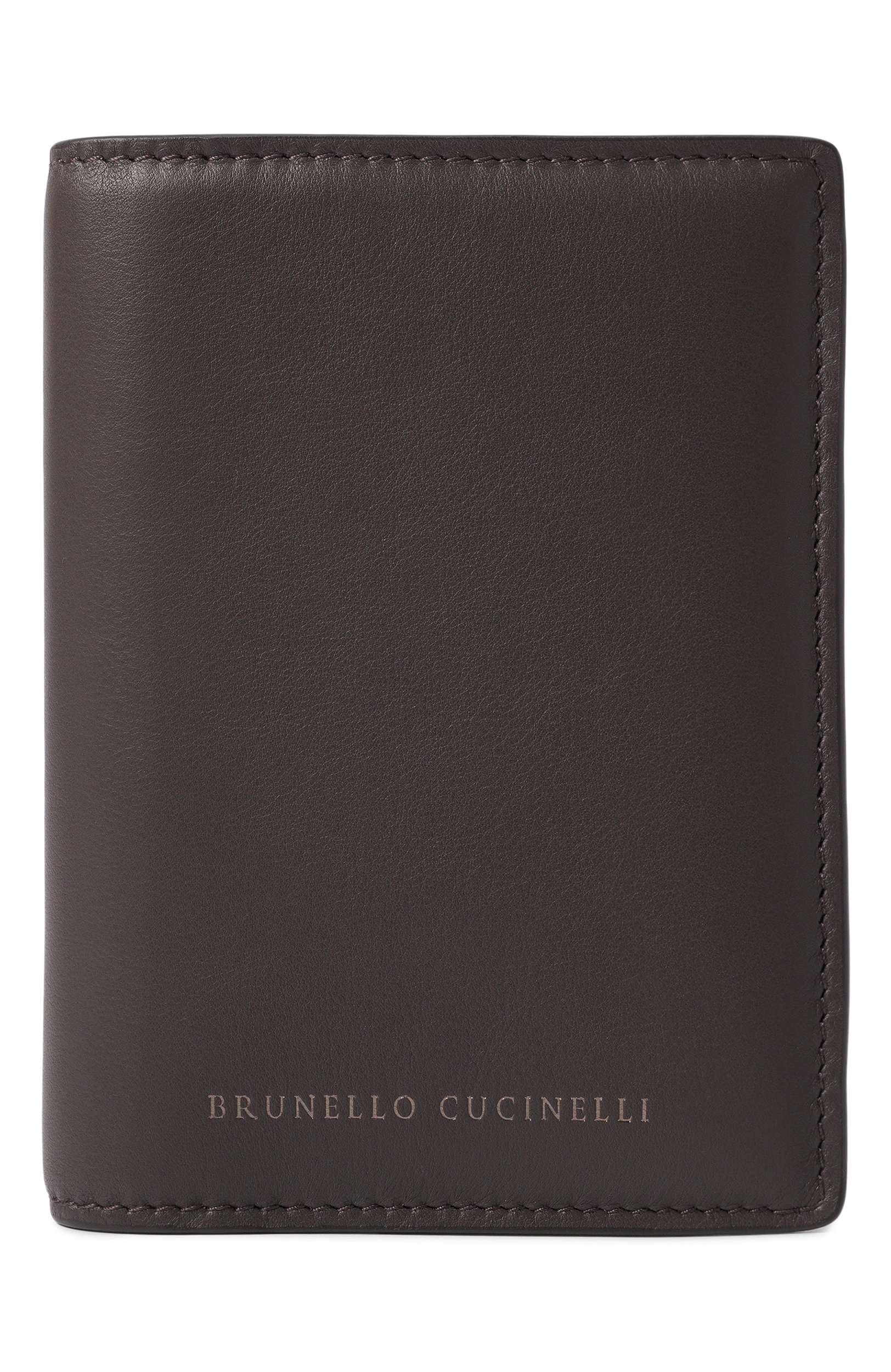 Кожаная обложка для паспорта BRUNELLO CUCINELLI, арт. MWCRM2720, фото 1