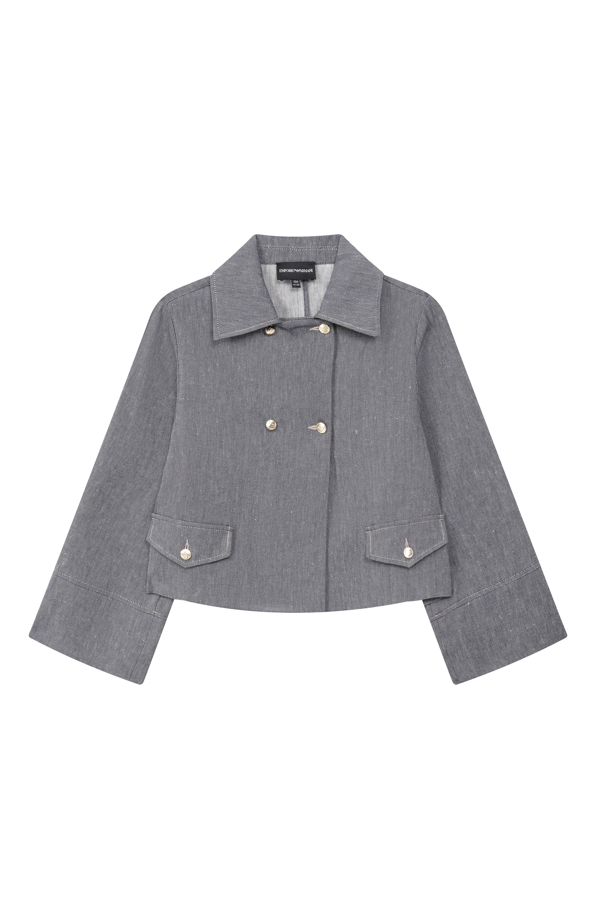 Жакет изо льна и хлопка EMPORIO ARMANI, арт. EG000564/AF20957, фото 1