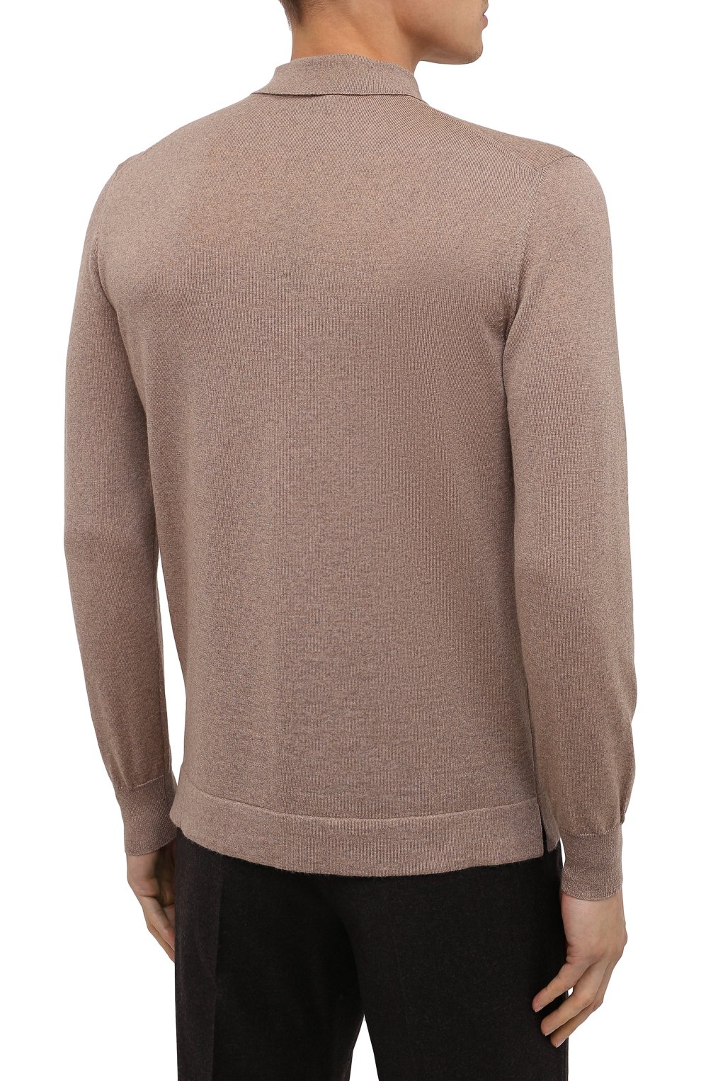 Шерстяная рубашка CANALI бежевого цвета по цене 28800 руб., арт. C0761/MK00077, фото 4 Шерстяная рубашка CANALI, арт. C0761/MK00077, фото 4