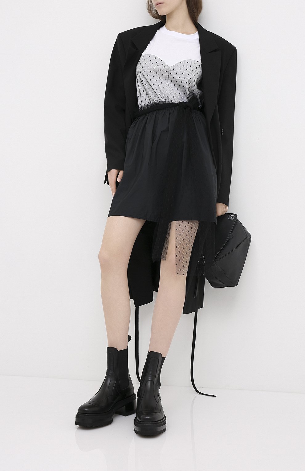 Хлопковое платье REDVALENTINO, арт. UR3MJ05C/5CG, фото 2