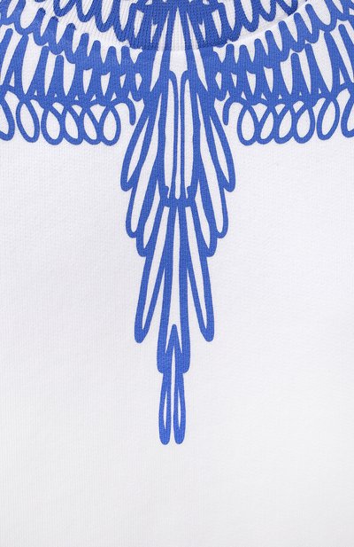 Хлопковый свитшот MARCELO BURLON KIDS OF MILAN, арт. 21E/B/MB/2000/0020/2-6Y, фото 3