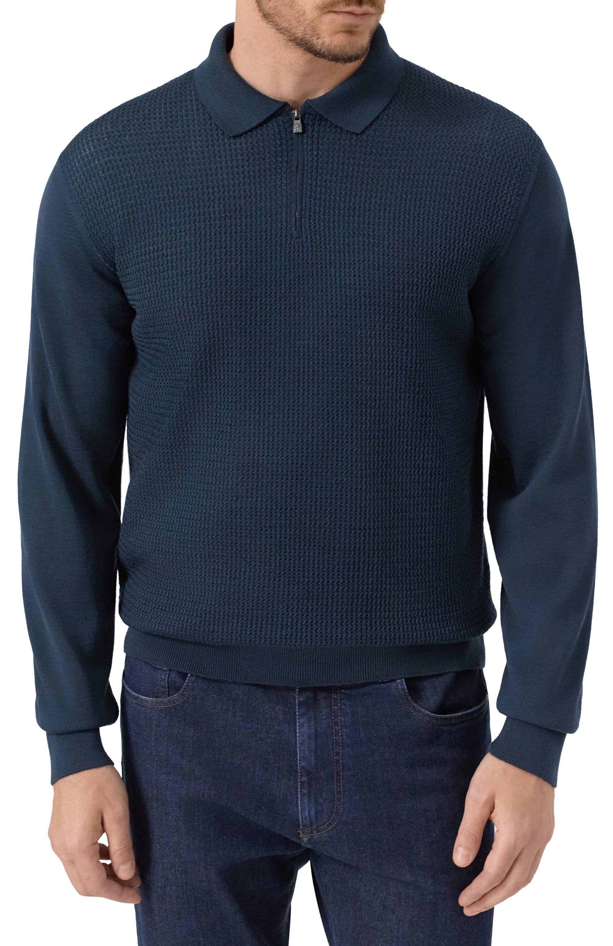 Шерстяное поло CORNELIANI, арт. 26M561-2625196, фото 3