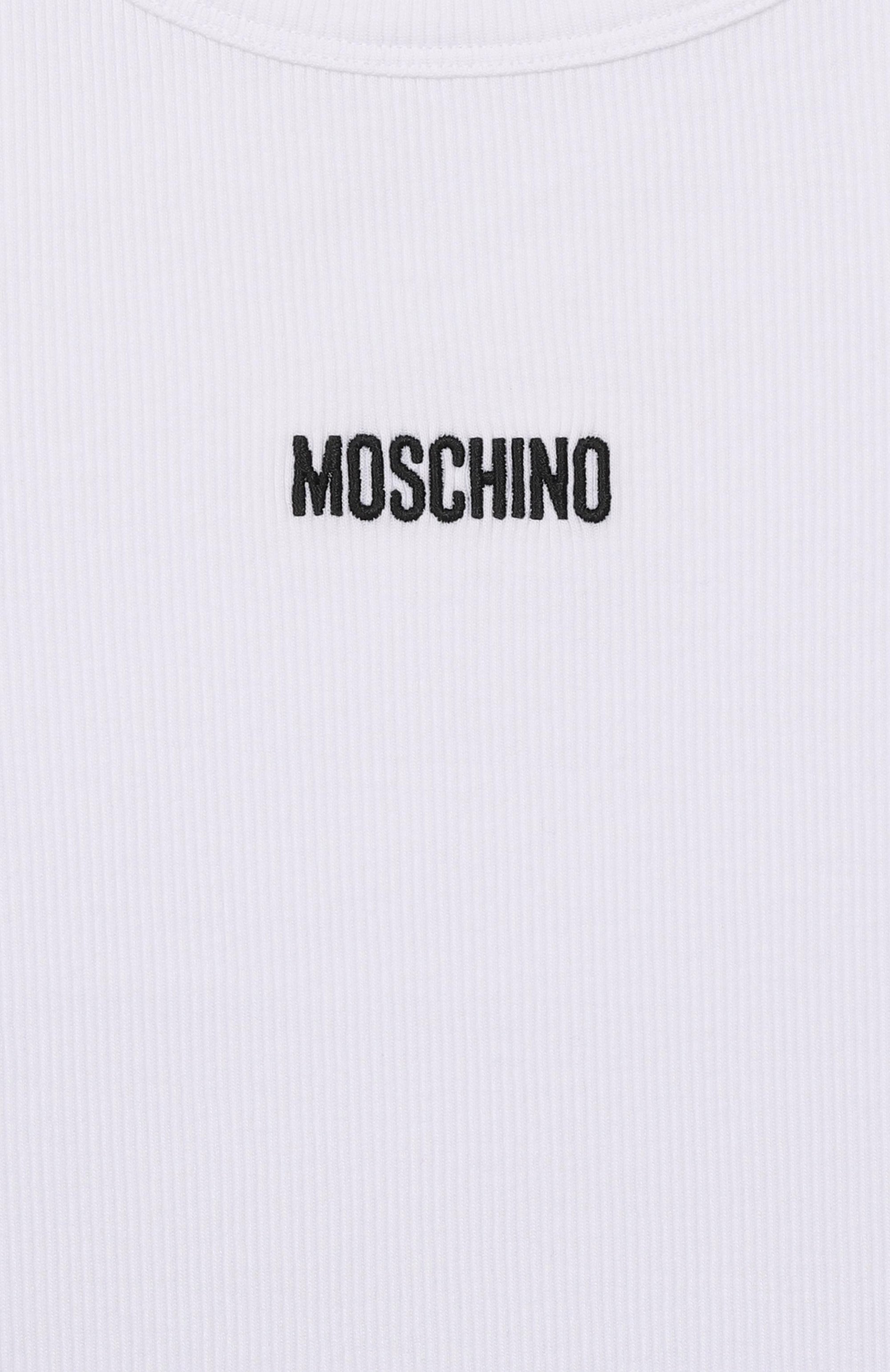 Хлопковая майка MOSCHINO, арт. HAM06M/LBA39, фото 3