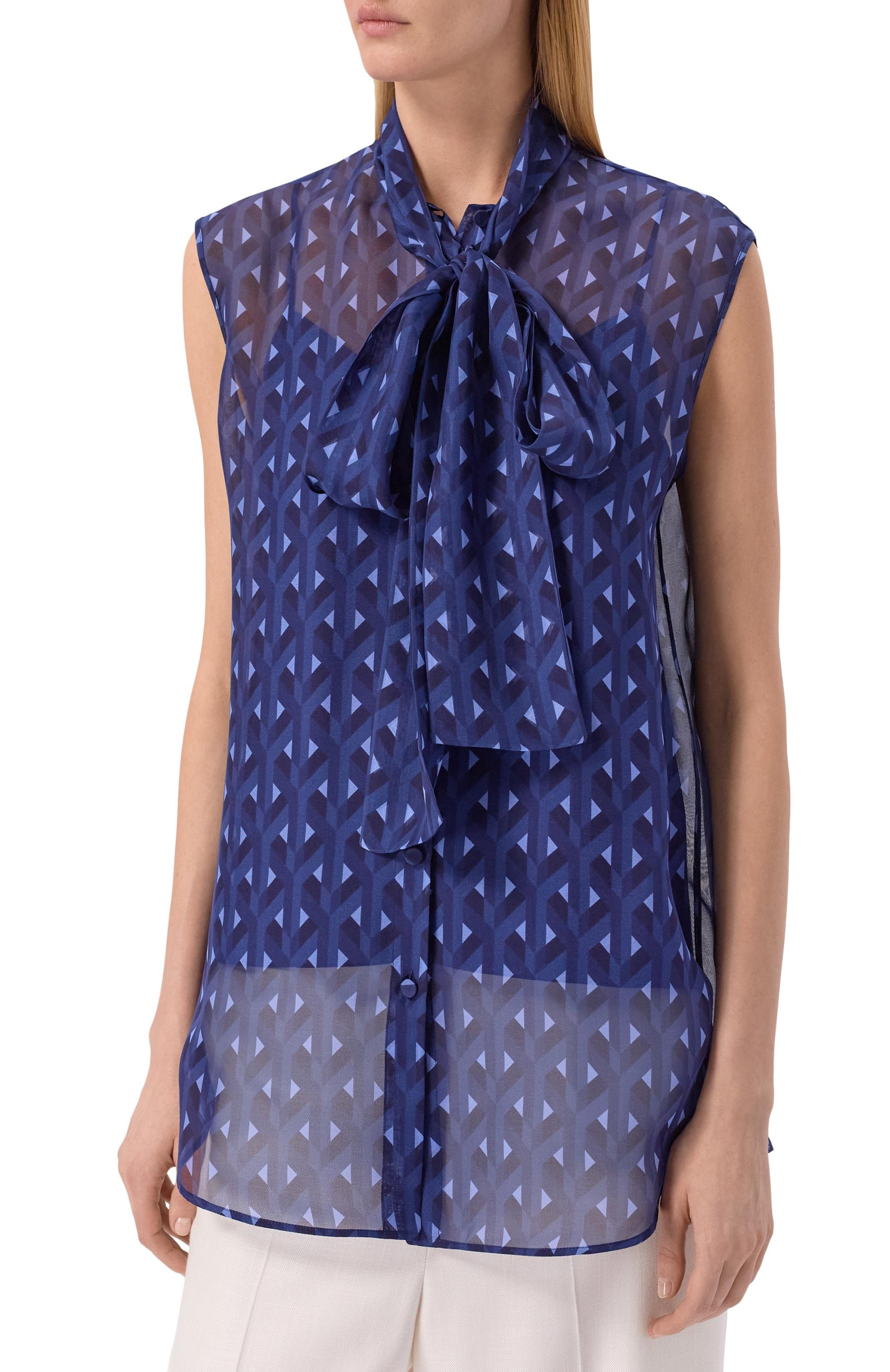 Шелковый топ MVST, арт. M26.2PW.B018/F152, фото 3