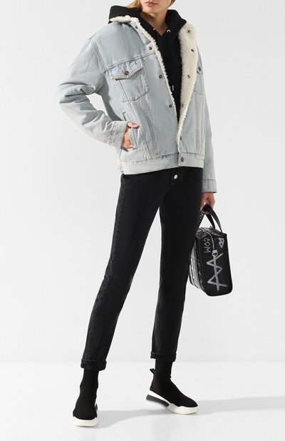 Джинсовая куртка с потертостями BALENCIAGA, арт. 529240/TAP04, фото 2