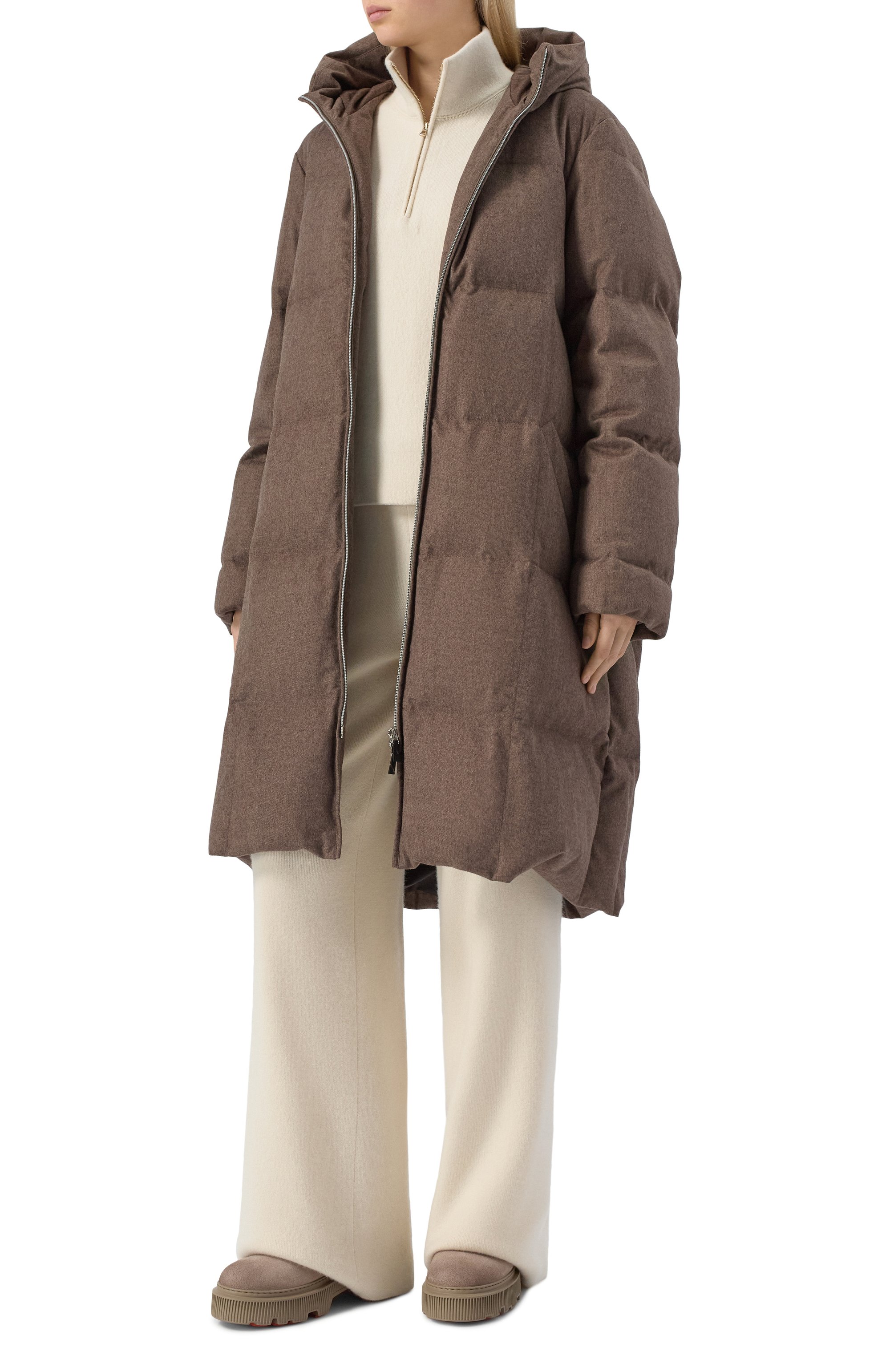 Замшевые полусапоги SANTONI, арт. WTCG71965GA2ARYH, фото 3