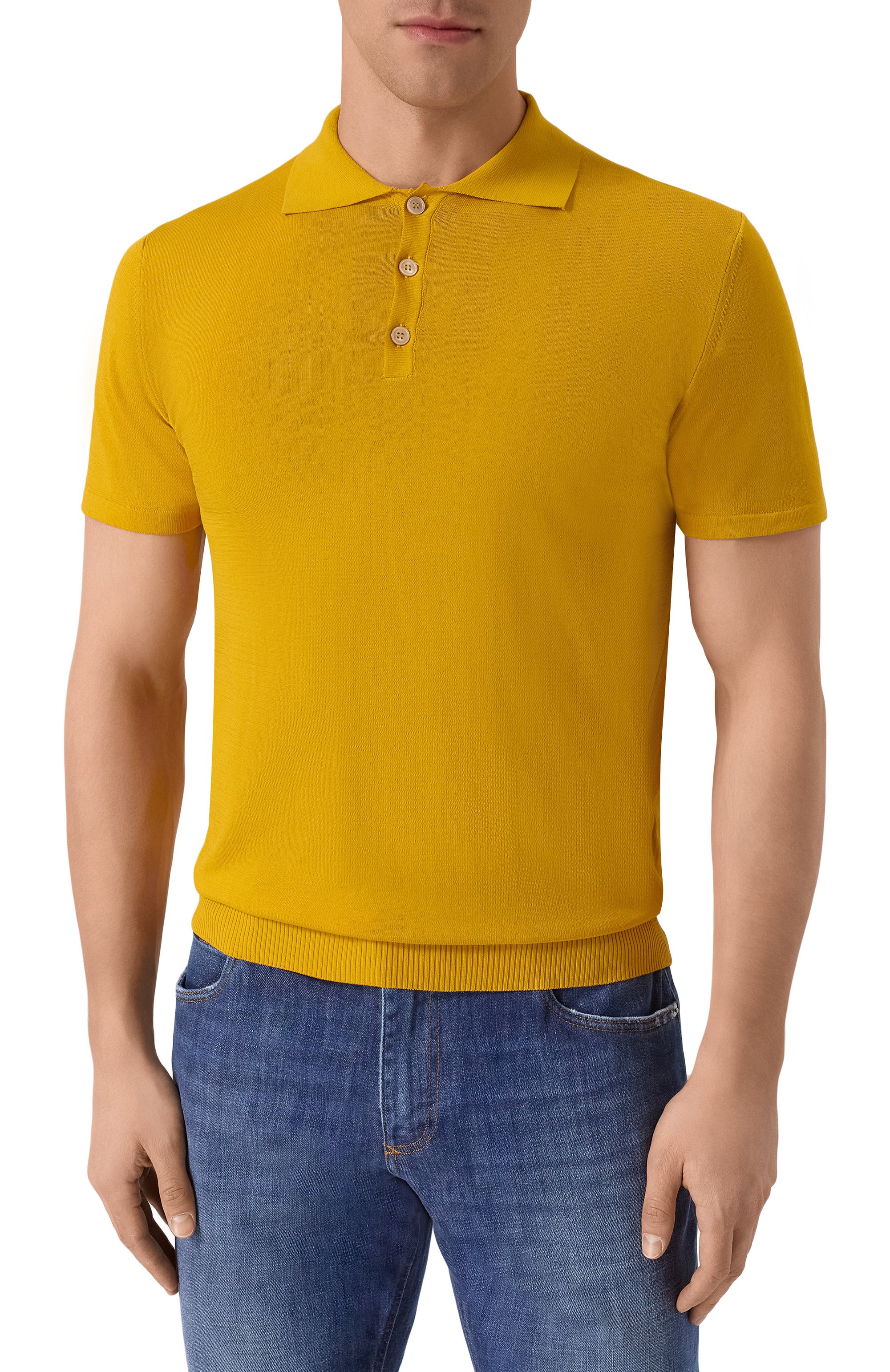 Хлопковое поло DANIELE FIESOLI, арт. DF0305, фото 3