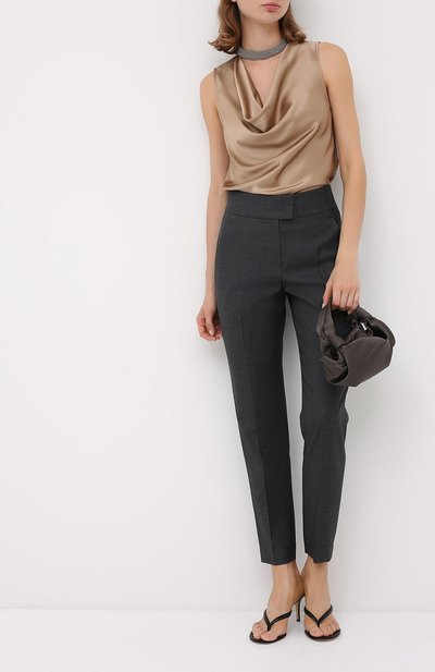 Шелковый топ BRUNELLO CUCINELLI, арт. M0C59DF300, фото 2