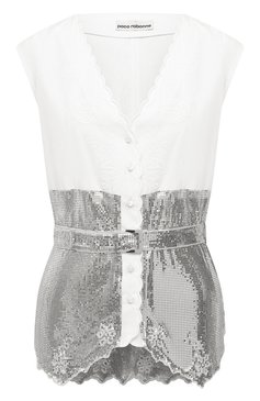 Хлопковый топ PACO RABANNE, арт. 21EXT0316MH0121, фото 1