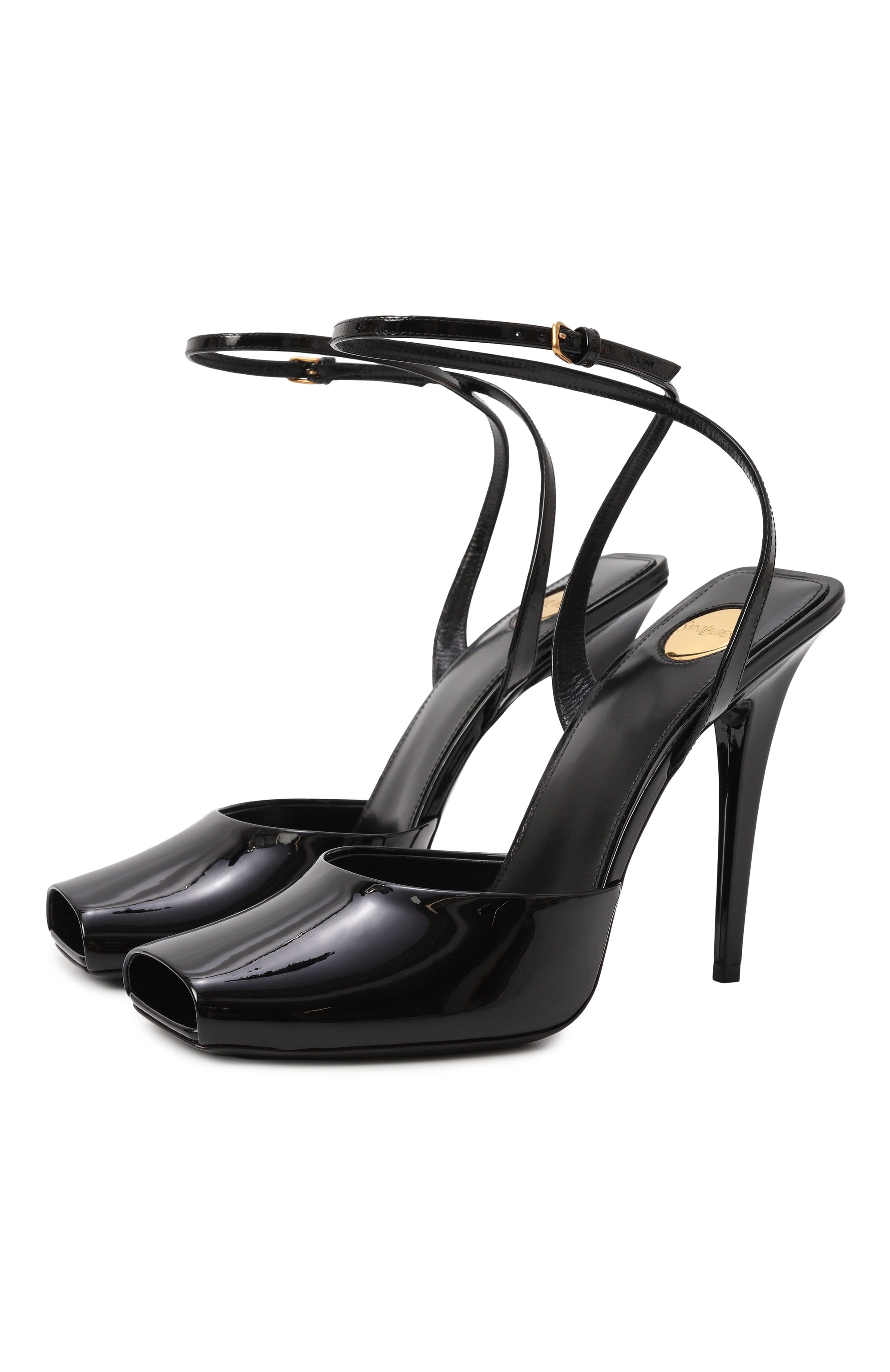  Лакированные туфли la scandale SAINT LAURENT, арт. 806048/1TV00, фото 1