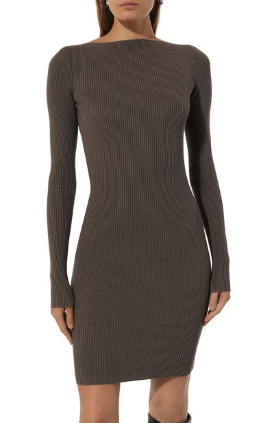 Платье из вискозы RICK OWENS, арт. RP02D3616/RIBVI, фото 3