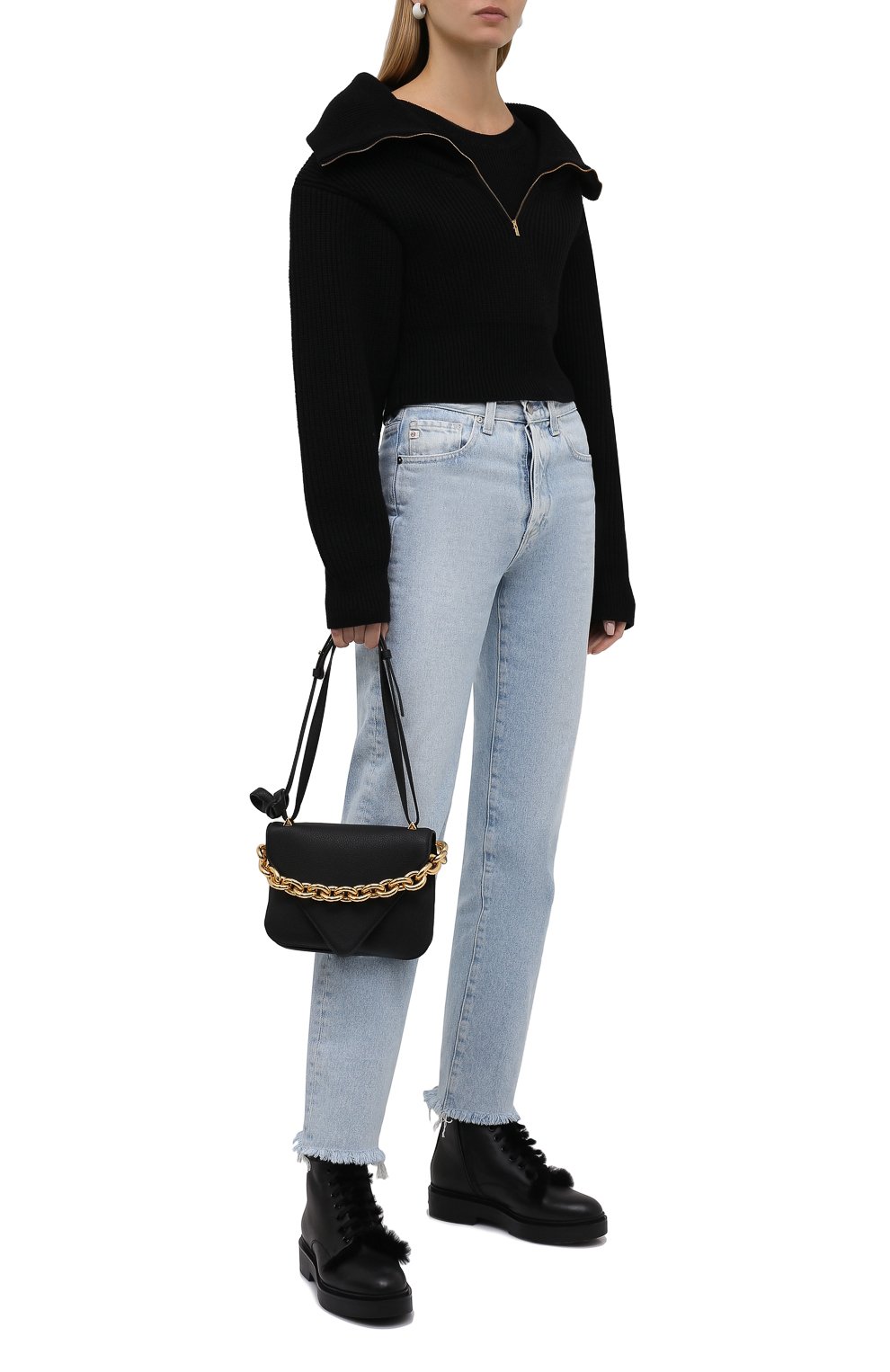 Кожаные ботинки SANTONI, арт. WTHW59773SM0AUFRN01, фото 2