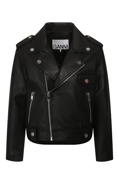 Кожаная куртка GANNI, арт. F4827, фото 1