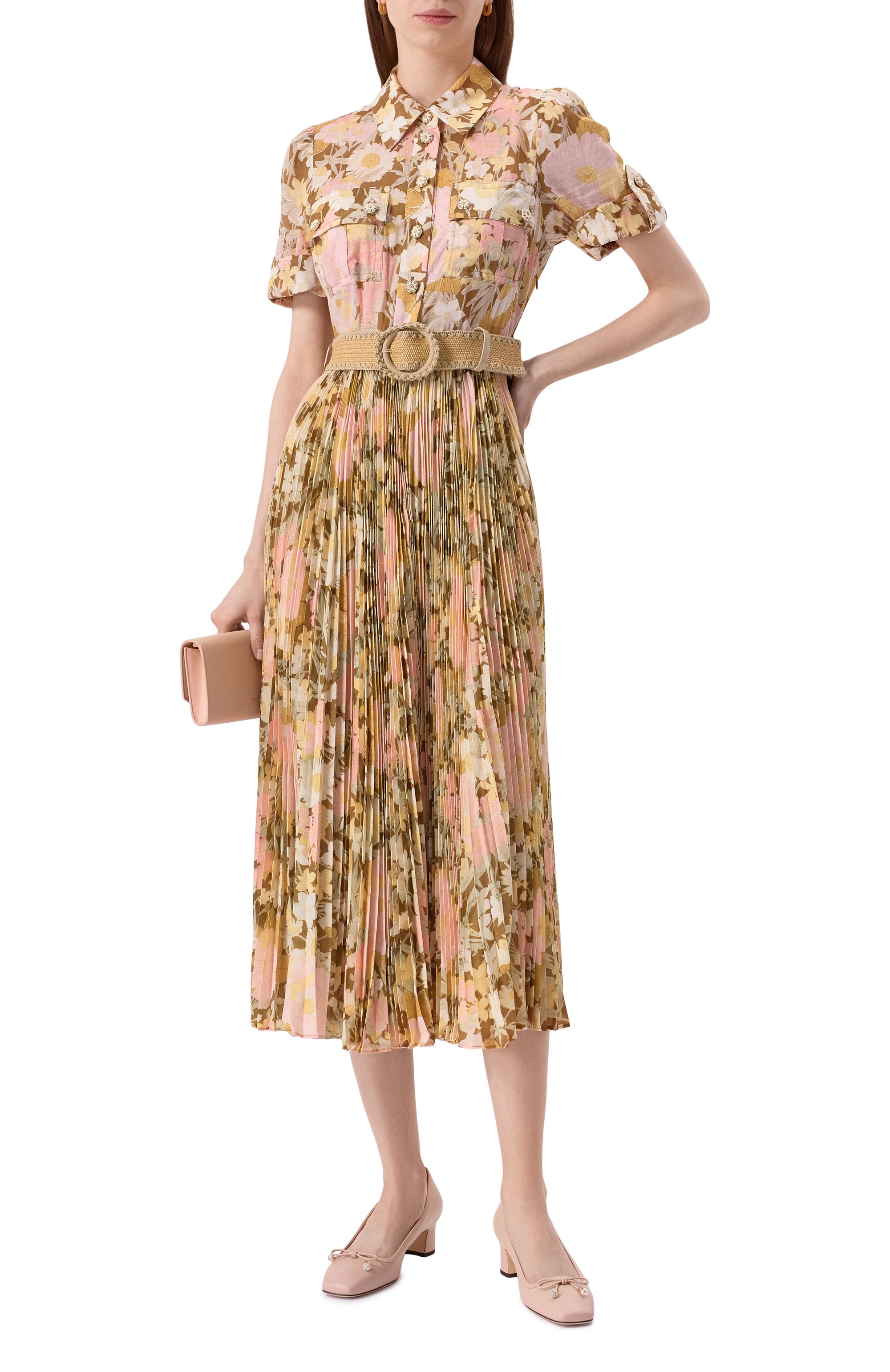 Кожаные туфли elme 45 JIMMY CHOO, арт. ELME 45/NAP, фото 2