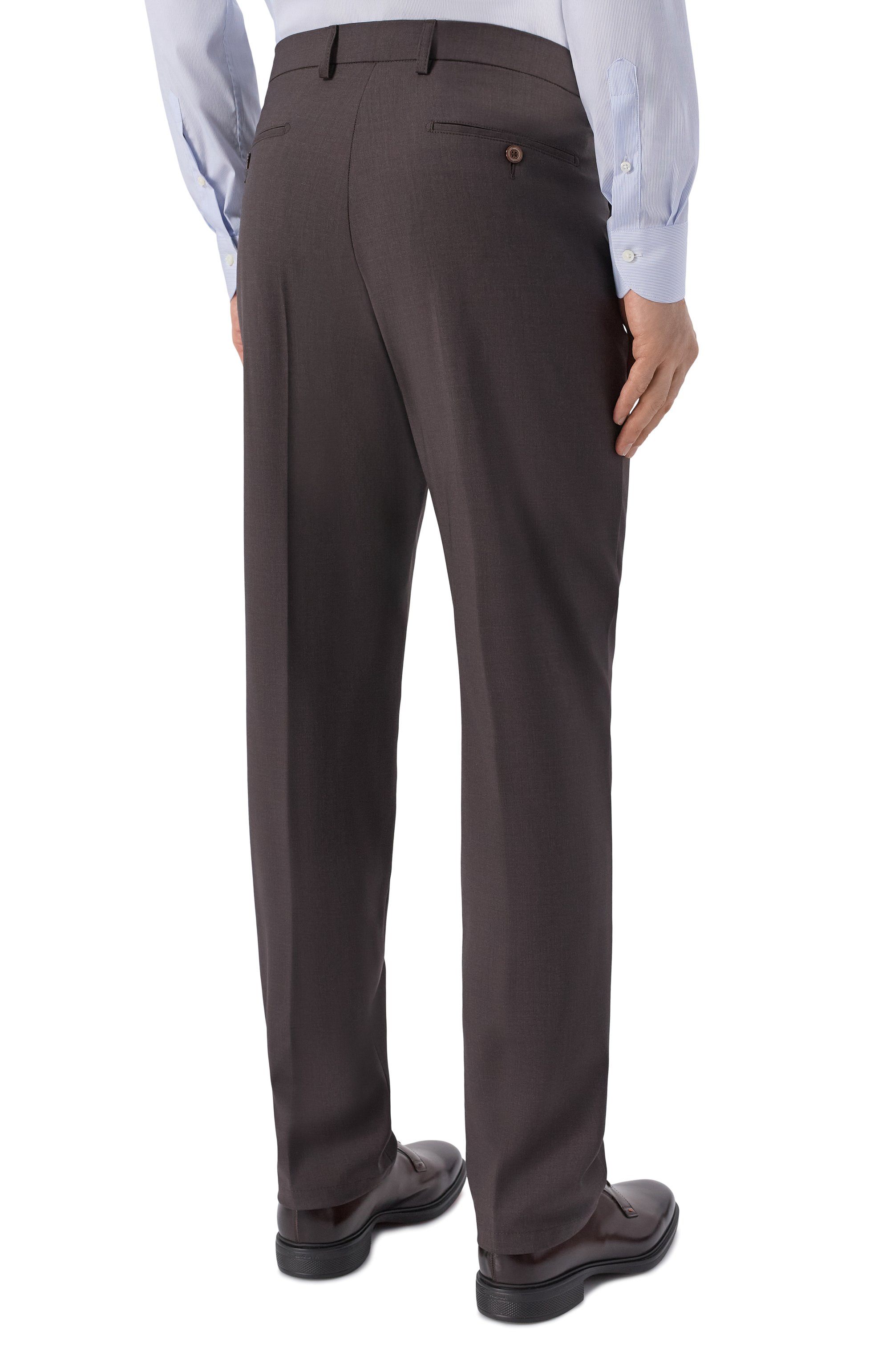 Шерстяные брюки MARCO PESCAROLO, арт. VENT0/5320, фото 4