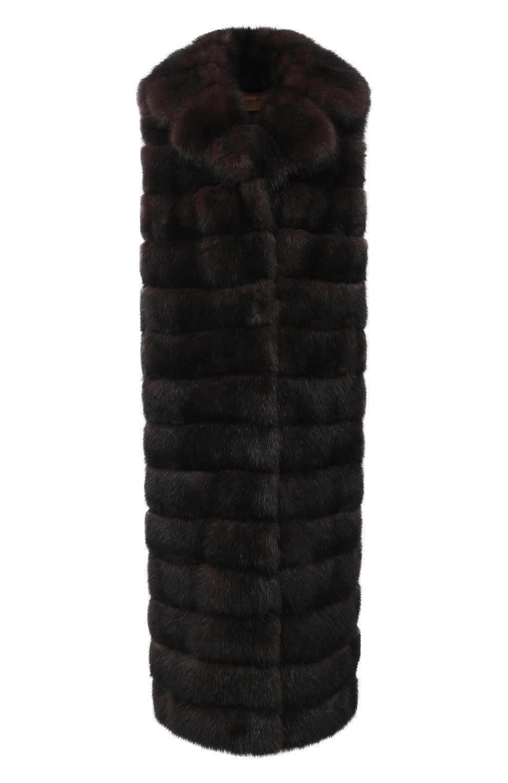 Жилет из меха соболя YVES SALOMON, арт. 20WYG38221ZICV, фото 1