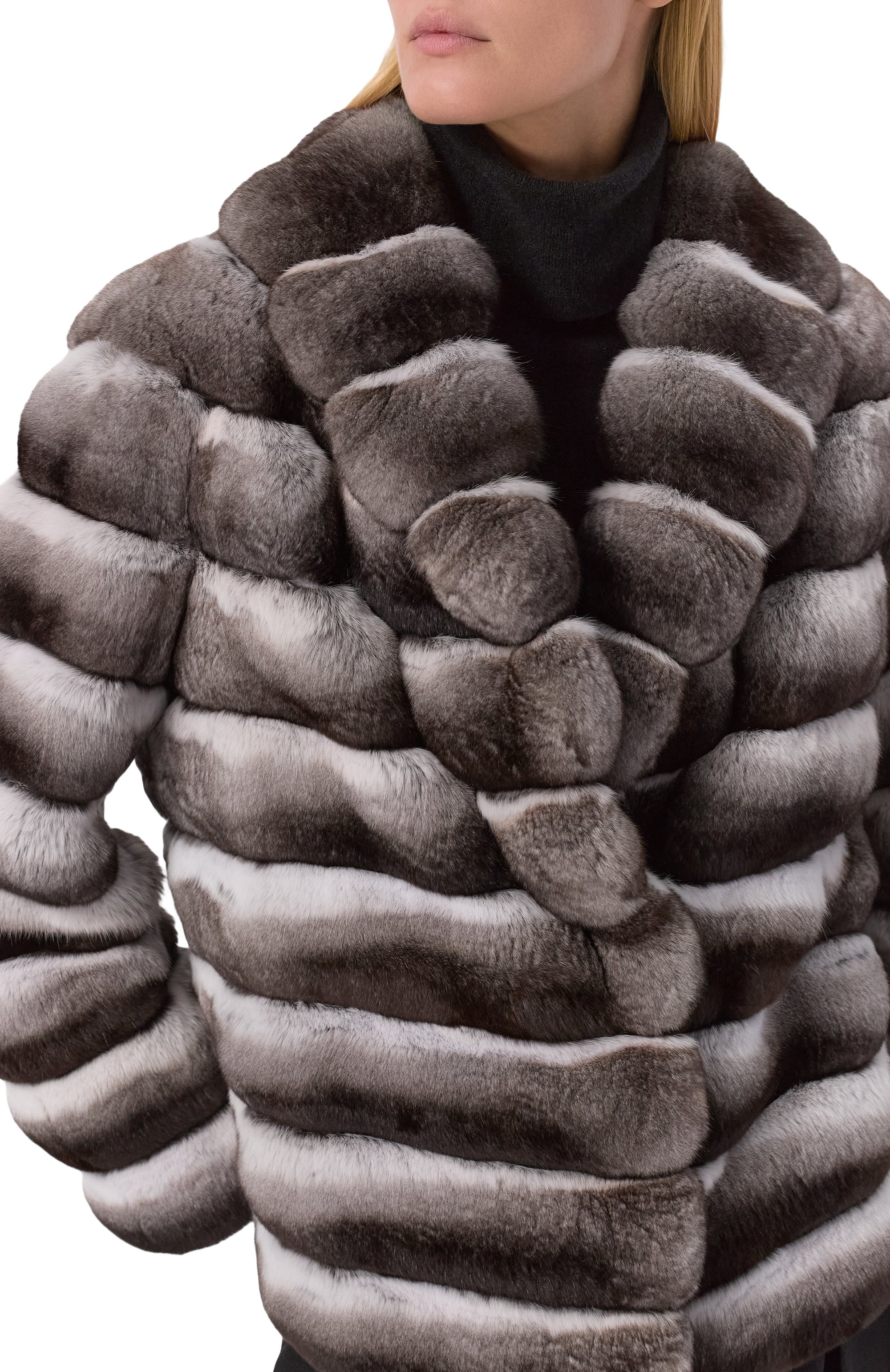 Шуба из шиншиллы VICTORIA KUSENKOVA, арт. 766100008570, фото 5