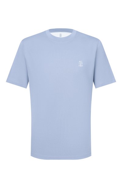 Мужская хлопковая футболка BRUNELLO CUCINELLI, арт. M0B138440