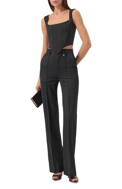 Шерстяной топ-корсет GIUSEPPE DI MORABITO, арт. 05FWT0196 05327A, фото 2