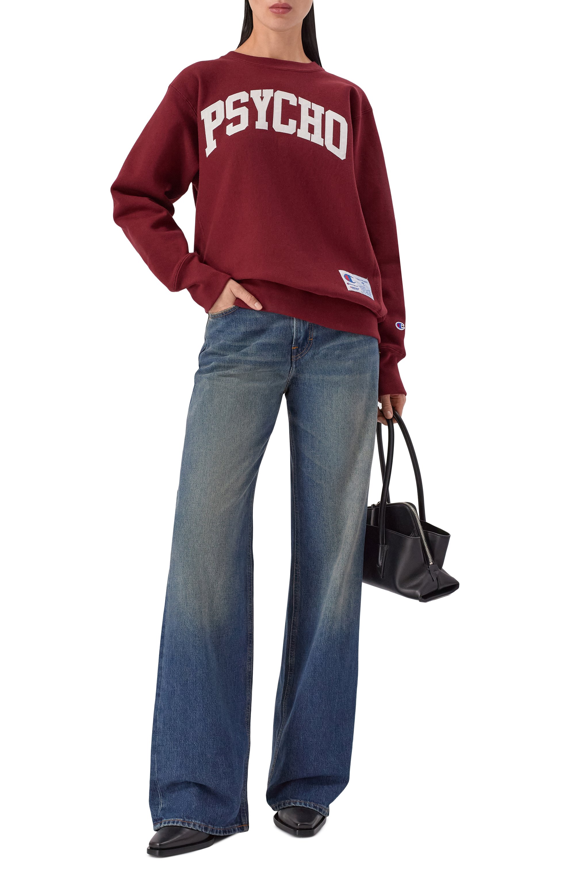 Хлопковый свитшот undercover x champion UNDERCOVER, арт. UC2E9801, фото 2