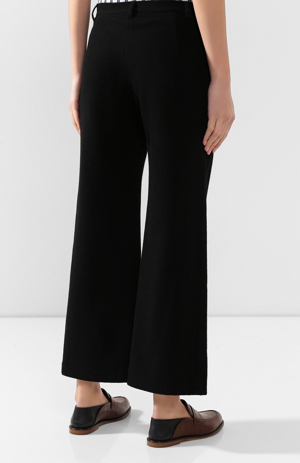 Шерстяные брюки YOHJI YAMAMOTO, арт. FC-P01-104, фото 4