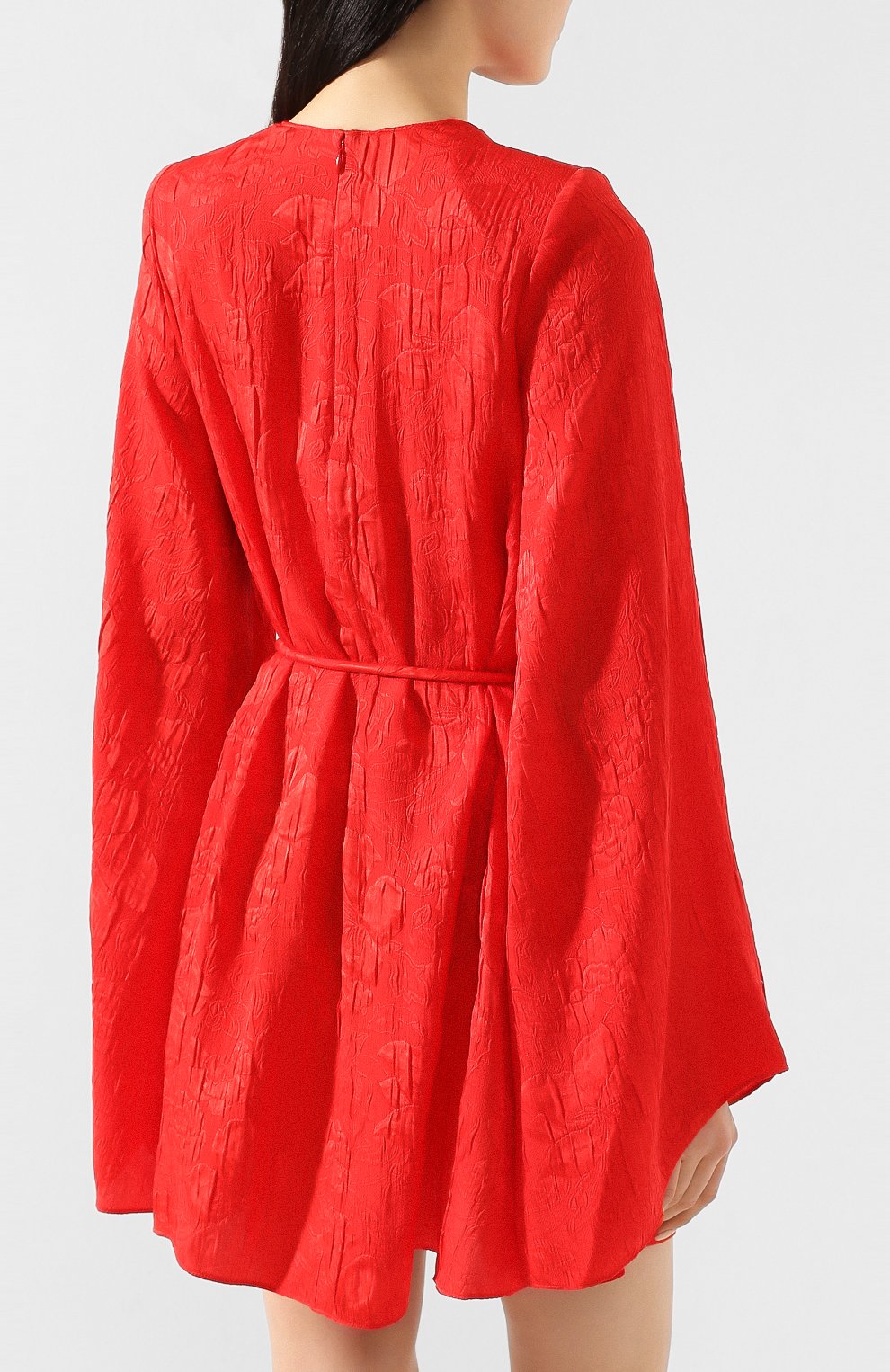 Шелковое платье STELLA MCCARTNEY красного цвета по цене 195000 руб., арт. 600163/S0A11, фото 4 Шелковое платье STELLA MCCARTNEY, арт. 600163/S0A11, фото 4