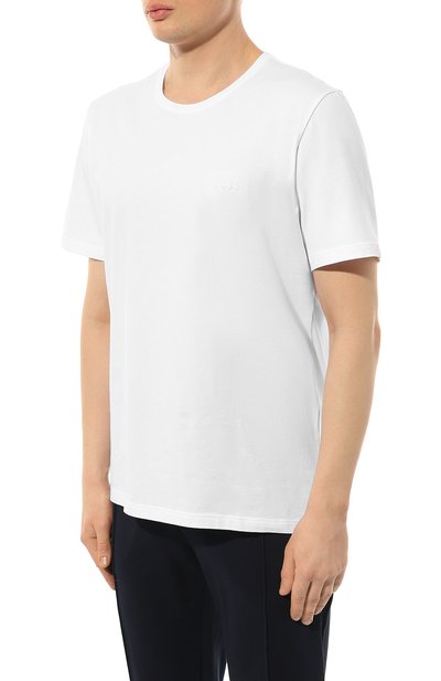 Хлопковая футболка BOSS, арт. 50515391, фото 3