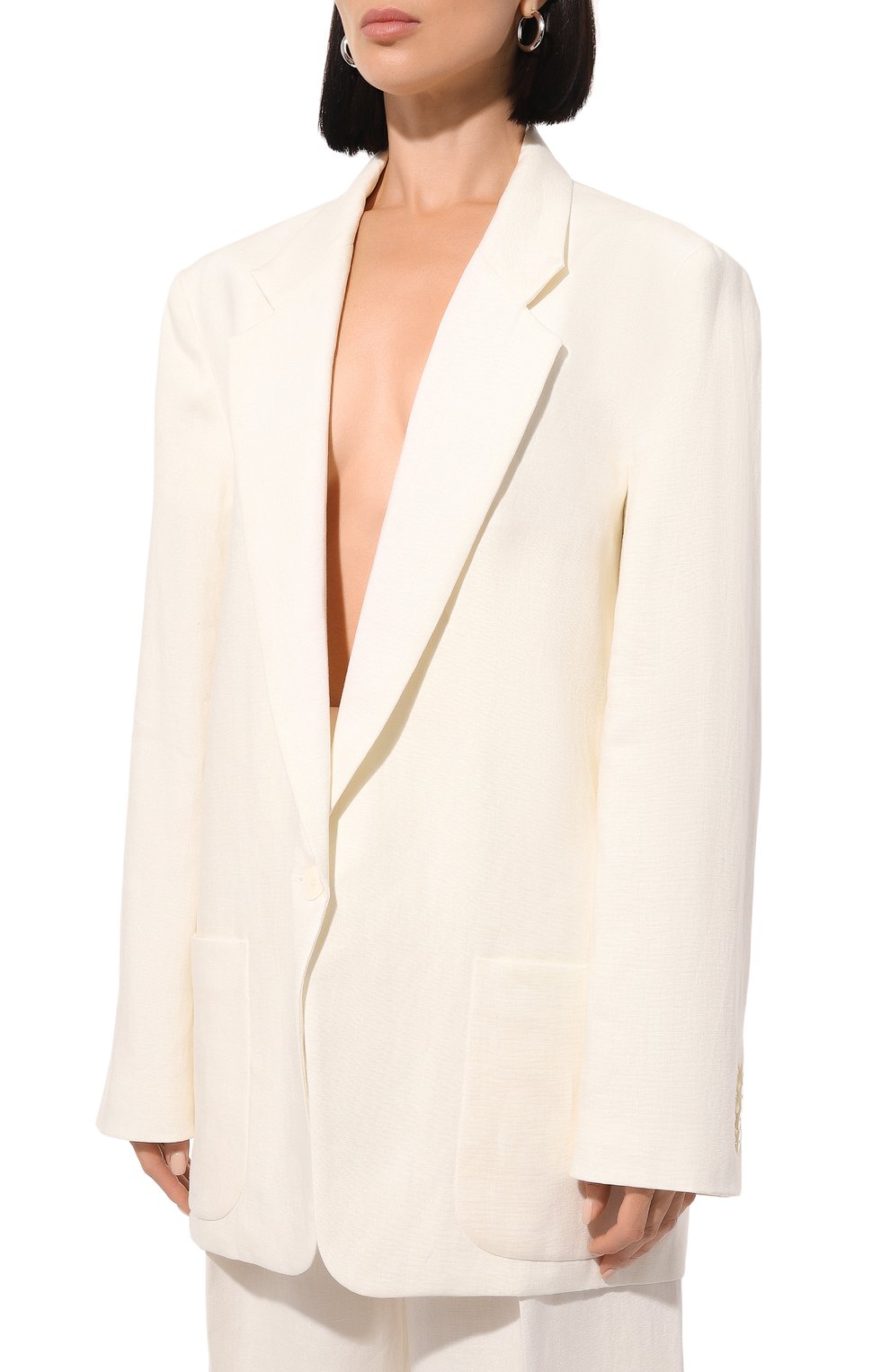 Льняной жакет THE ROW, арт. 7800W2929, фото 3